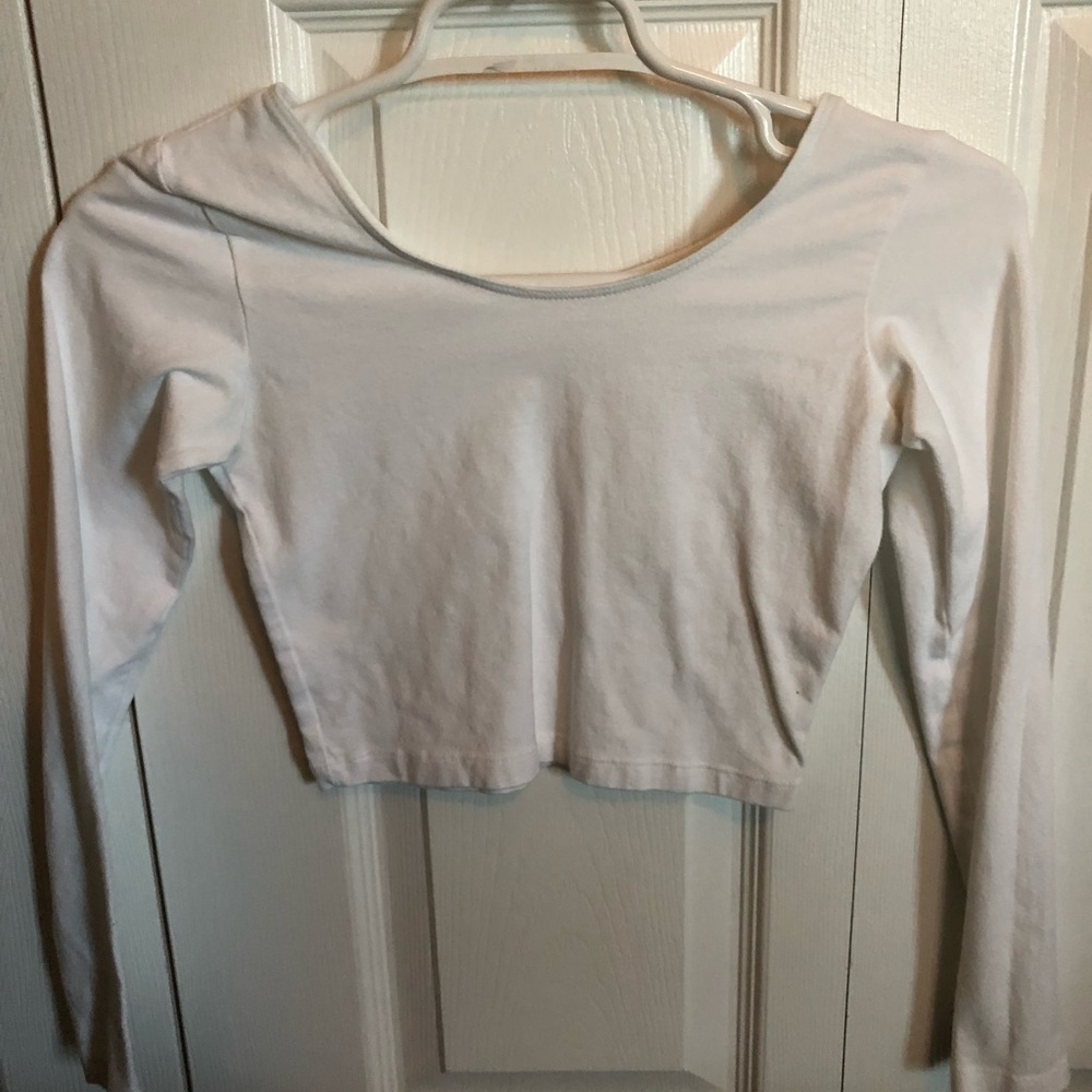 American Apparel Cropped Long Sleeve